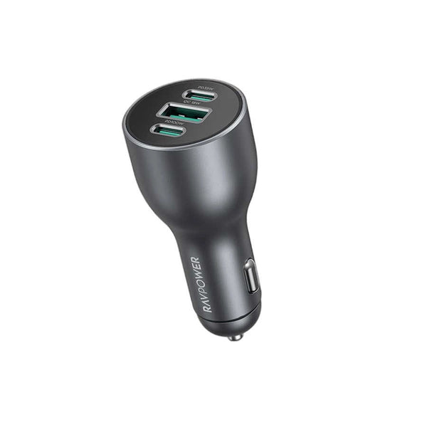 Ravpower RP-VC1011 - 100W 3-Port Car Charger Gray Global