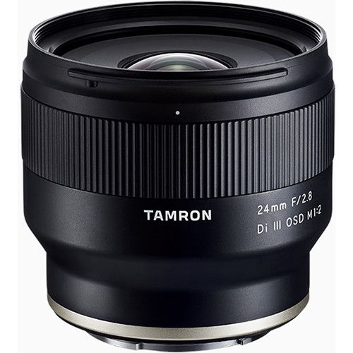 Tamron F051SF 24mm F/2.8 DI III osd m1:2 lens - for Sony FE with hood