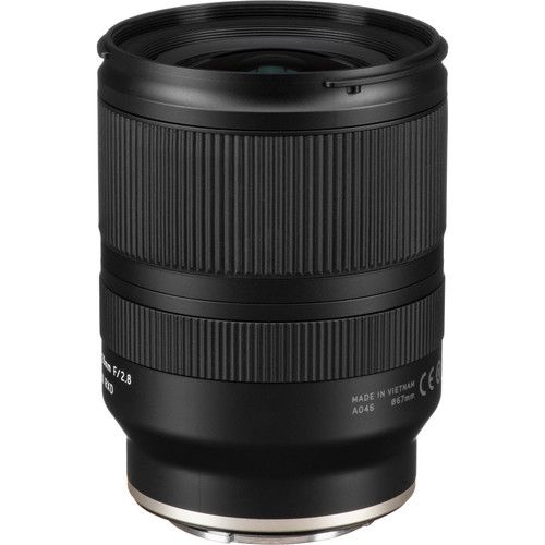 Tamron A046SF 17- 28mm F/2.8 DI III rxd lens for Sony FE with hood