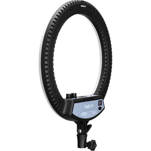 NANLITE HALO 14 LED RING LIGHT WITH CARRYING BAG