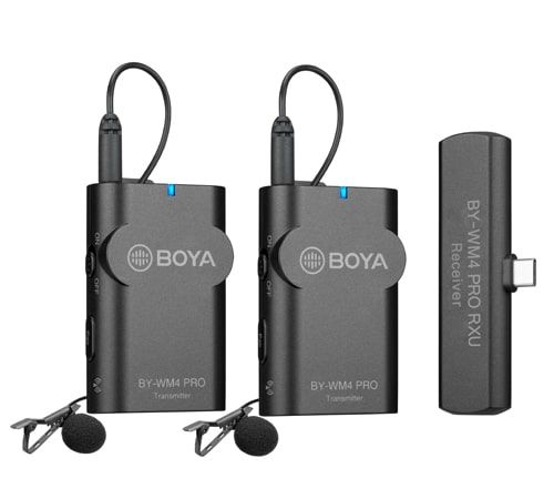 BOYA BY-WM4 Pro-K6 2.4 GHZ Wireless Microphone