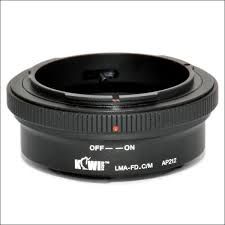 JJC lens mount adapter Canon-FD lens to EOS-M camera LENS