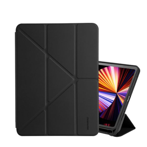 Smart Tri-Fold Origami Folio (For iPad Pro 12.9" 2021)