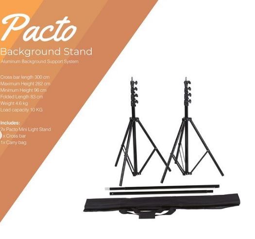 Valido Pacto Aluminum Background Support System