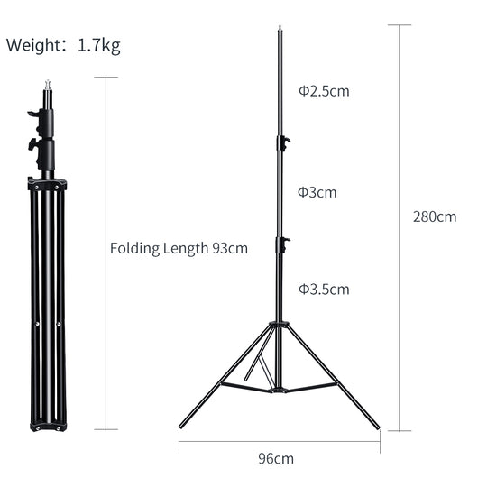 Ambitful Light Stand 2.8m – FITINEERS