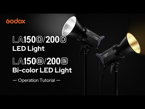 مصباح LED Godox Litemons LA200Bi ثنائي اللون 2800-6500K