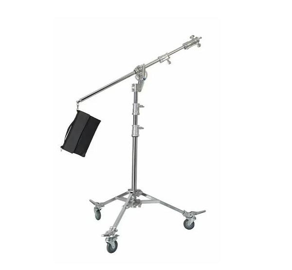 Valido Fortis Chrome-Plated Steel Boom Stand