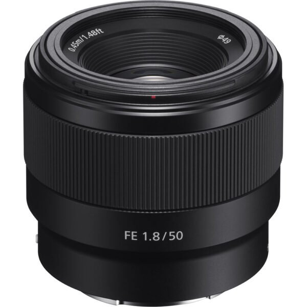 Sony Sel50f18f Fe 50mm F/1.8 Lens