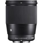 Sigma 16mm F/1.4 DC DN Contemporary Lens for Sony E
