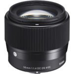Sigma 56mm F/1.4 DC DN Contemporary Lens for Sony E