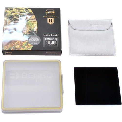 Benro MHND1K1010 100x100mm ND1000 3.0 10-Stop Glass Square Filter