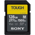 Sony Sf-M128t/T1 128GB M-Series Tough UHS-Ii SDXC Memory Card 277/150MB/s