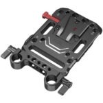 Smallrig 3016 V Mount Battery Plate With Dual 15mm Rod Clamp