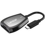 Lexar Professional USB-C Dual-Slot Card Reader (SD, microSD, UHS-II)