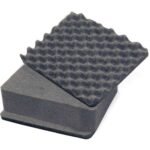 Hprc 2500 Resin Case Cubed 478x390x194 Mm Black With Grip Blu Bassano Handle With Cubed Foam