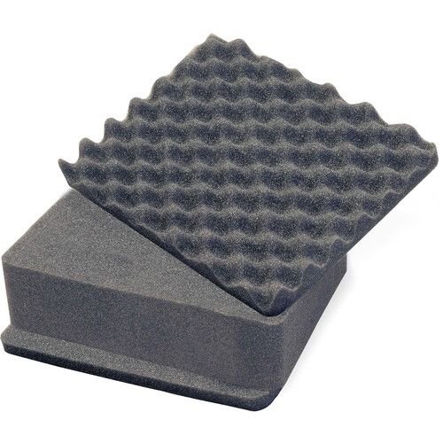 Hprc 2500 Resin Case Cubed 478x390x194 Mm Black With Grip Blu Bassano Handle With Cubed Foam