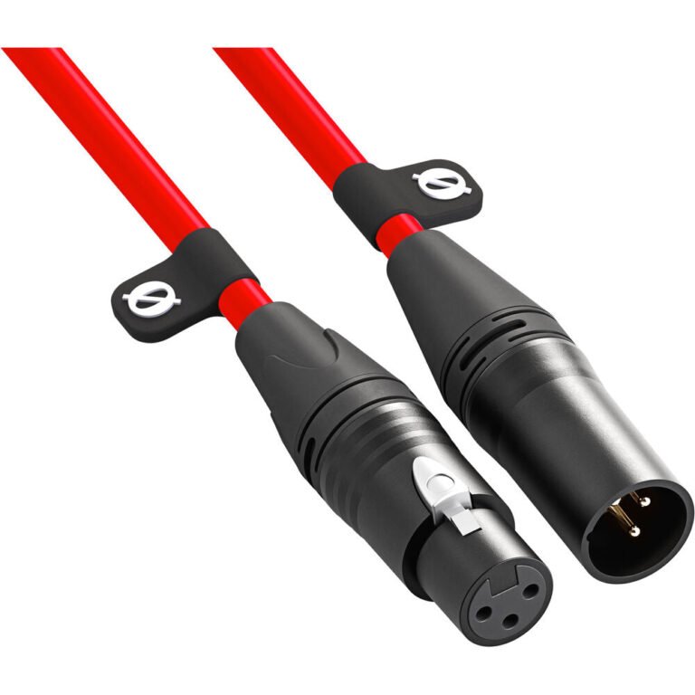 Rode Xlr3m-R Premium XLR Cable (3m/10ft) - Red