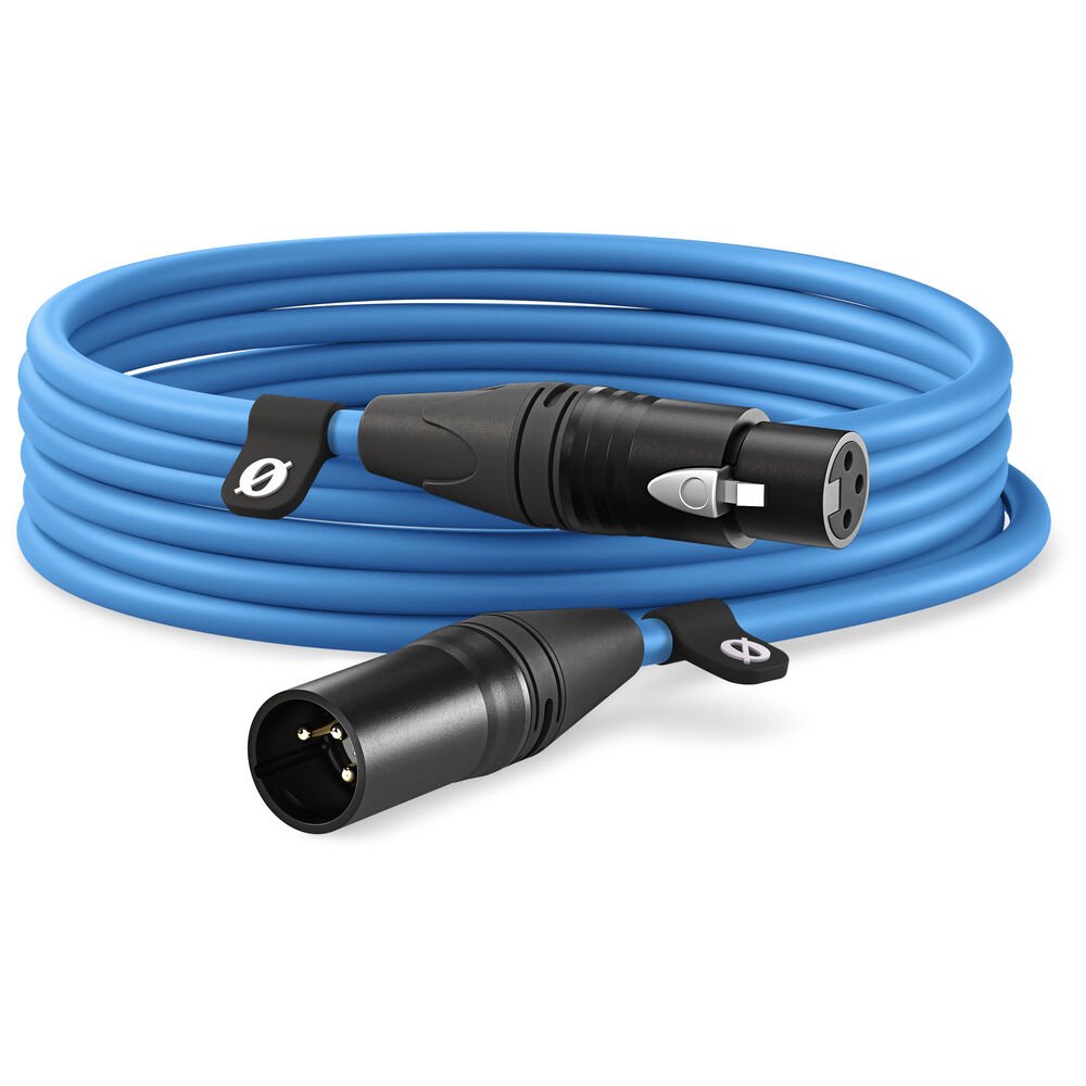 1685532907_img_2008384.jpg Rode Xlr6m-B Premium XLR Cable (6m/20ft) - Blue