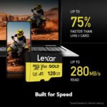 Lexar Gold 128GB microSDXC UHS-II Memory Card