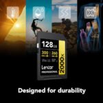 Lexar Professional 2000x Sdhc UHS-Ii 128GB Memory Card 300MB/s - 260MB/s C10 V90 U3 - Lsd2000128g-Bnnng