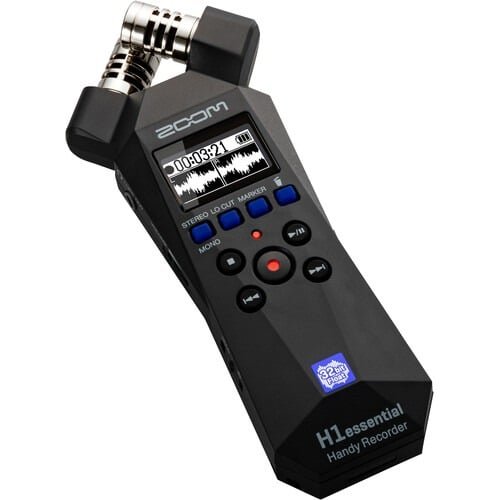 Zoom H1 Essential Stereo Handy Recorder (32-bit Float)