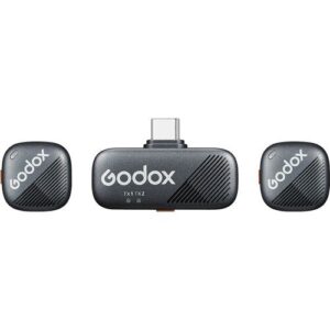 Godox Cube-S 2-Person Wireless Microphone System with USB-C (2.4GHz)