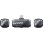 Godox Cube-S 2-Person Wireless Microphone System With Lightning Connector For Ios Devices (2.4GHz)