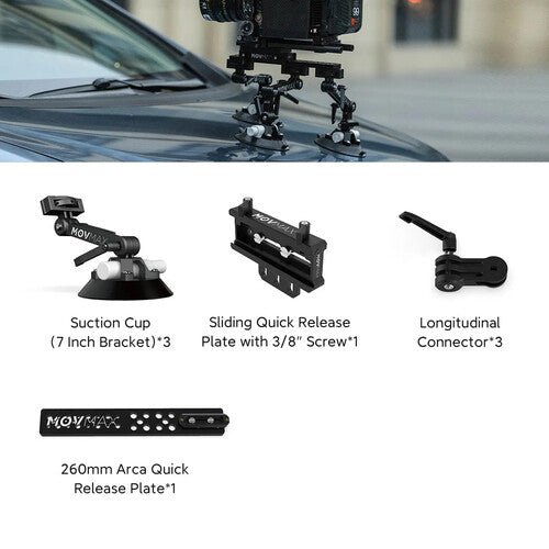 Movmax 85-0030 Mamba Master Car Mounting System Set