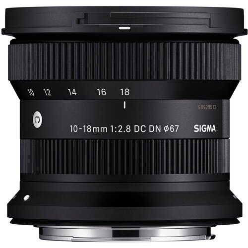 Sigma AF 10-18mm F/2.8 DC DN (C) F/RF Mount