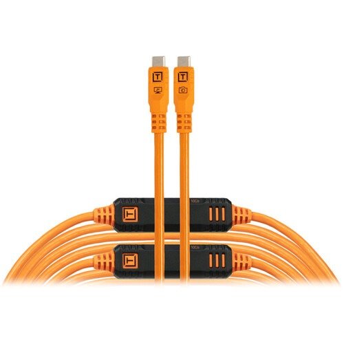 Tetherpro Optima Cuc31g2-Org USB-C To USB-C Male 10g Cable (9.4m)