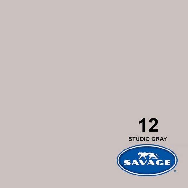 Savage 12-1253 Widetone Seamless Background Paper Studio Gray (A2 1.35m X 11m)