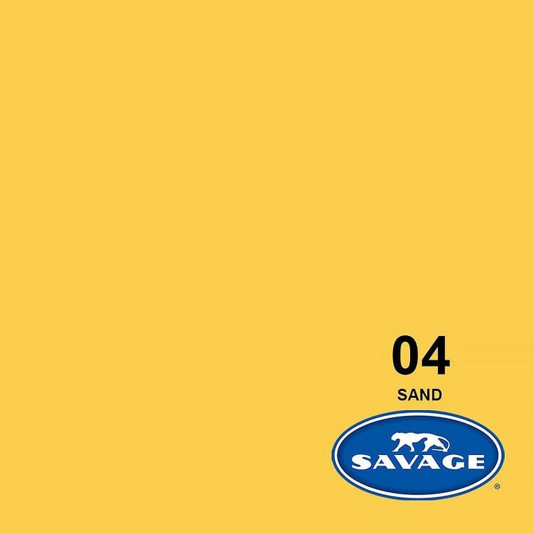 Savage 04-1253 Widetone Seamless Background Paper Sand (A2 1.35m X 11m)