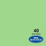 Savage 40-1253 Widetone Seamless Background Paper Mint Green (A2 1.35m X 11m)