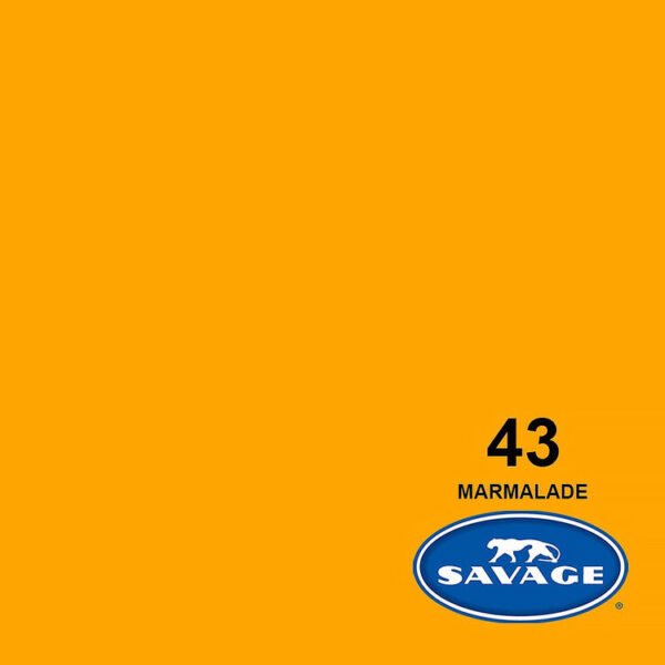 Savage 43-12 Widetone Seamless Background Paper Marmalade