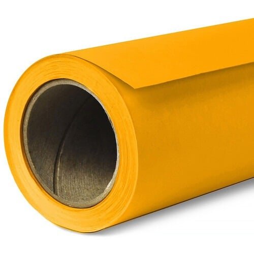 Savage 43-1253 Widetone Seamless Background Paper Marmalade (A2 1.35m X 11m)