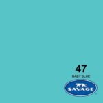 Savage 47-1253 Widetone Seamless Background Paper Baby Blue (A2 1.35m X 11m) خلفيه