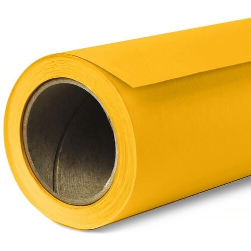 Savage 71-12 Widetone Seamless Background Paper Deep Yellow (A1 2.72m X 11m)