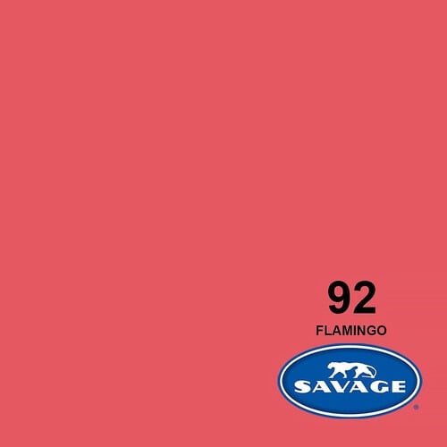 Savage 92-1253 Widetone Seamless Background Paper Flamingo (A2 1.35m X 11m)