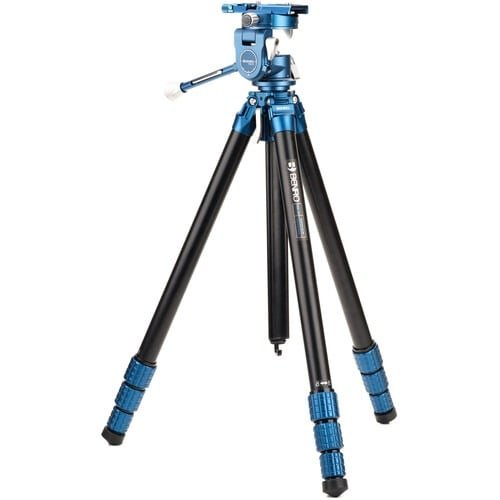 Benro Tssl18aphvf3 Super Slim Aluminum Tripod With Photo And Video Head