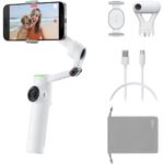 Insta360 Flow 2 Pro Ai Tracker Kit Stabilizer (Summit White)