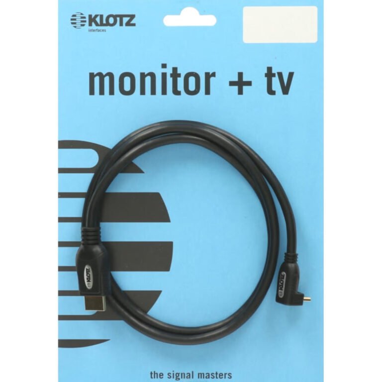 Klotz Hcs-Ha-010 Mini Link HDMI Cable 1m/3ft High Speed Cable