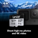 Lexar 512GB Professional Silver Plus UHS-I microSDXC Memory Card With SD Adapter - Lmssipl512g-Bnang