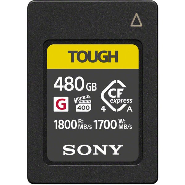 Sony Cea-G480t 480GB CFexpress 4.0 Type A Tough Memory Card