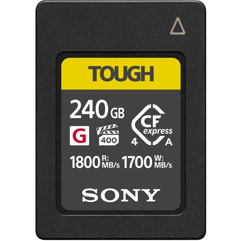 Sony Cea-G240t 240GB CFexpress 4.0 Type A Tough Memory Card