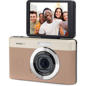 Kodak PixPro C1 Digital Camera (Brown)
