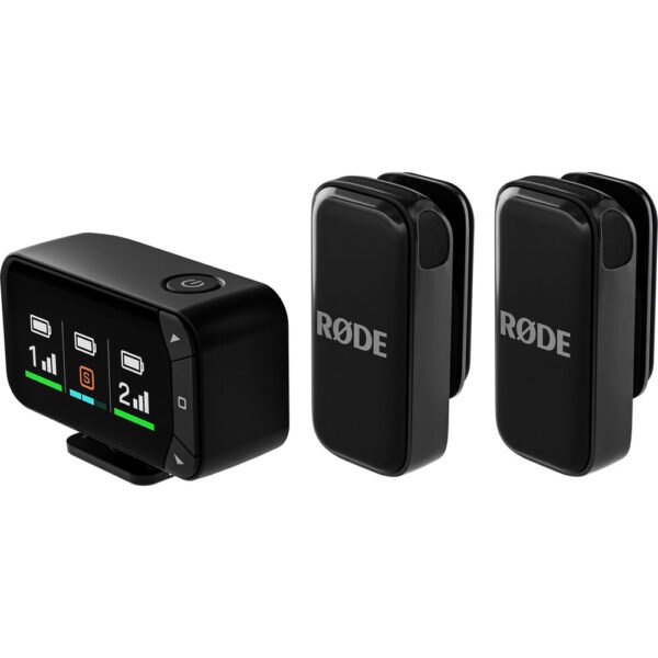 Rode Wireless Micro 2-Person Ultracompact Wireless Microphone Pro For Camera And Mobile