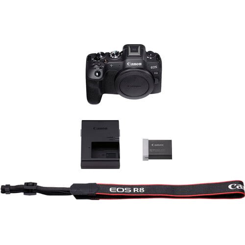Canon Eos R8 Mirrorless Camera Body (Black)