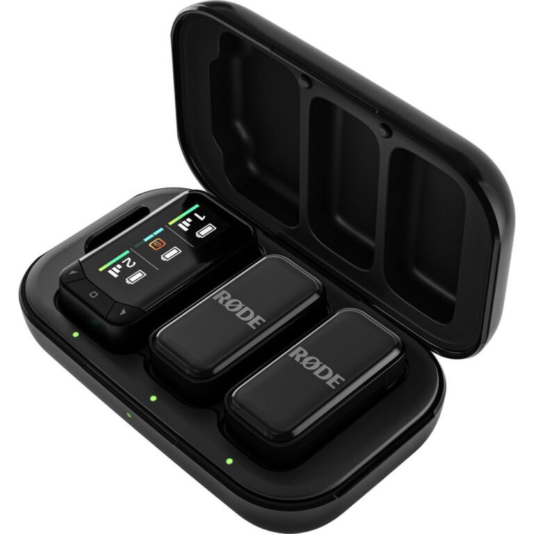 Rode Wireless Micro 2-Person Ultracompact Wireless Microphone Pro For Camera And Mobile