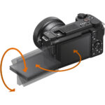 Sony ZV-E10 Mirrorless Camera with 16-50mm F/3.5-5.6 II Lens (Black)