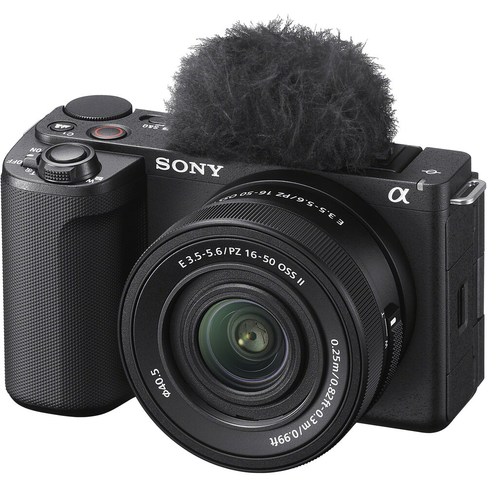 1765974795_img_2284126_1.jpg Sony ZV-E10 Mirrorless Camera with 16-50mm F/3.5-5.6 II Lens (Black)